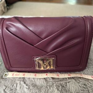 SALE! Badgley Mischka Black Quilted Shoulder Bag